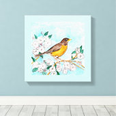 Afdrukken van connecticut Faux Canvas (Insitu (Houten vloer))