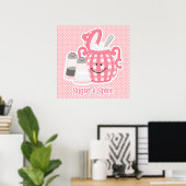 Afdrukken van Cute Sugar & Spice Poster (Thuiskantoor)