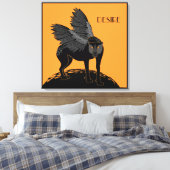 Afdrukken van dekzeildoek (Insitu (Slaapkamer))