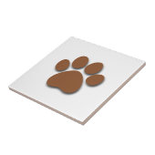 Afdrukken van Dog Paw-afspeelprogramma voor Honden Tegeltje (Zijkant)