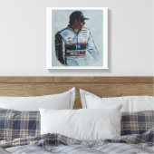 Afdrukken van een schilderij van Dale Earnhardt, s (Insitu (Slaapkamer))