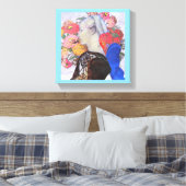 Afdrukken van Faux-verzegeld Canvas (Insitu (Slaapkamer))