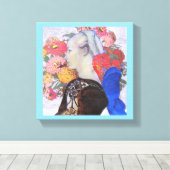 Afdrukken van Faux-verzegeld Canvas (Insitu (Houten vloer))