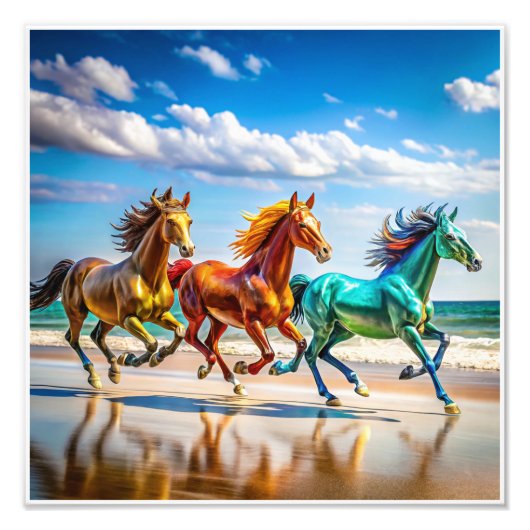 Afdrukken van Faux-verzegeld Canvas Foto Afdruk (Voorkant)