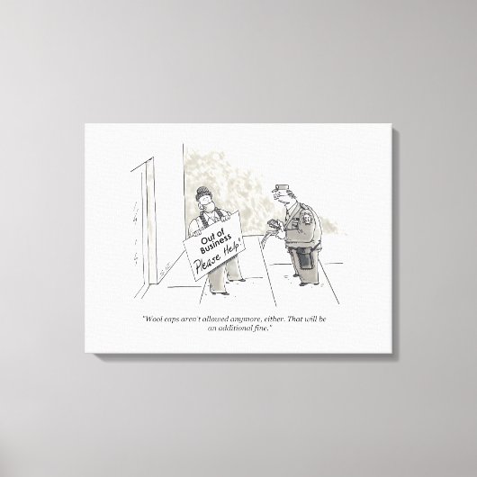 Afdrukken van fijn canvas (Voorkant)