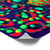 Afdrukken van Fire Fae Canvas Poster (Hoek)