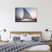 Afdrukken van Futuristic Architecture Canvas (Insitu (Slaapkamer))