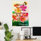 Afdrukken van gekloonde gedistilleerde dranken, wa poster (Thuiskantoor)