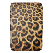 Afdrukken van grafische luipaard badmat (Voorkant Verticaal)