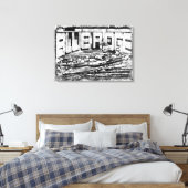 Afdrukken van het commando Blue Ridge Stretted Can (Insitu (Slaapkamer))