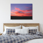 Afdrukken van het Living Sky Stretch Canvas (Insitu (Slaapkamer))