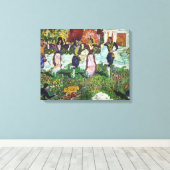 Afdrukken van het originele schilderij Grecian Fes (Insitu (Houten vloer))