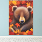 Afdrukken van klein Beer (Insitu (Houten vloer))