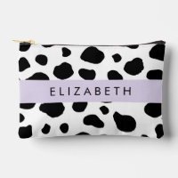 Afdrukken van koe, Koeien, zwart-wit, Jouw naam