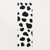 Afdrukken van koe, Koeien, zwart-wit, Jouw naam Yogamat (Achterkant)