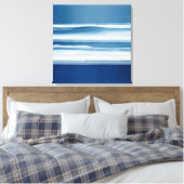 Afdrukken van kustCanvas Abstract Ocean (Insitu (Slaapkamer))