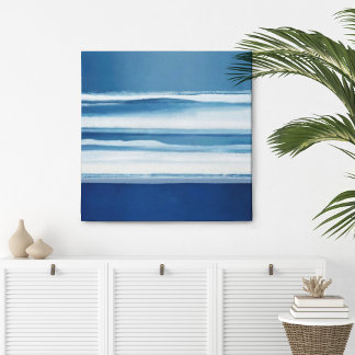 Afdrukken van kustCanvas Abstract Ocean
