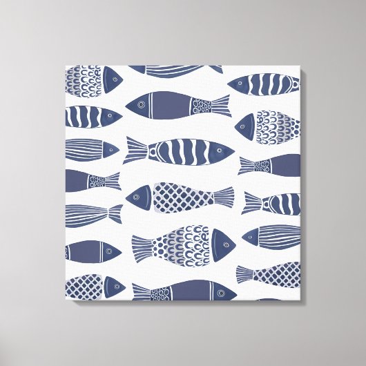 Afdrukken van kustviscanvas (Voorkant)