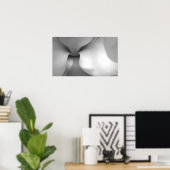 Afdrukken van Magnolia Canvas Poster (Thuiskantoor)