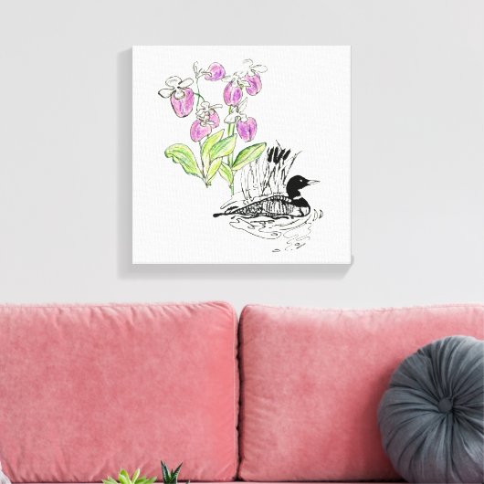 Afdrukken van Minnesota Stretched Canvas (Insitu (Woonkamer))