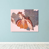 Afdrukken van minoan Wall-schilderCanvas (Insitu (Houten vloer))