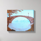 Afdrukken van oude stadsbrug (Voorkant)