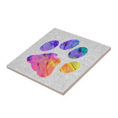 Afdrukken van pagina's - cadeaus voor Hondenliefhe Tegeltje (Zijkant)