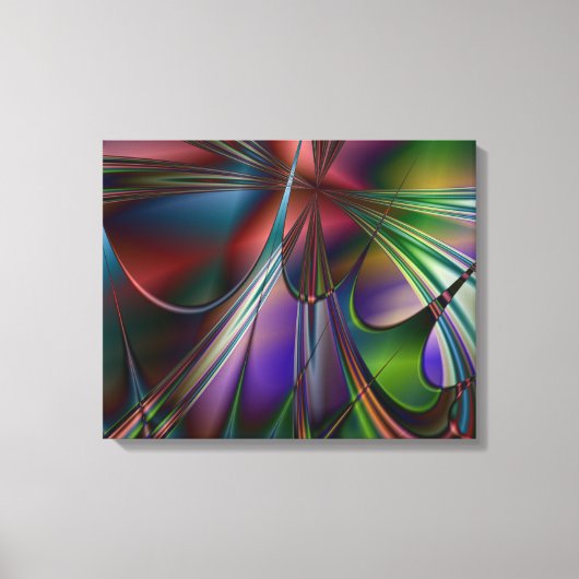 Afdrukken van plastic raster met gerasterd canvas (Voorkant)