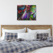 Afdrukken van plastic raster met gerasterd canvas (Insitu (Slaapkamer))