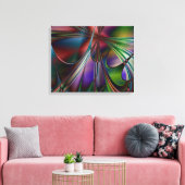 Afdrukken van plastic raster met gerasterd canvas (Insitu (Woonkamer))