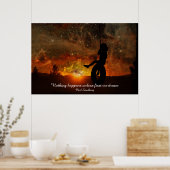 Afdrukken van Poster met zijband (Keuken)