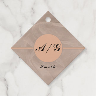 Afdrukken van roze fabric - om het even welke kleu bedankjes labels