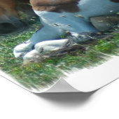 Afdrukken van schilderCanvas Poster (Hoek)