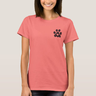 Afdrukken van snijwiggen t-shirt