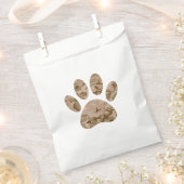 Afdrukken van speciale woestijn-camo dog pow bedankzakje (Geknipt)