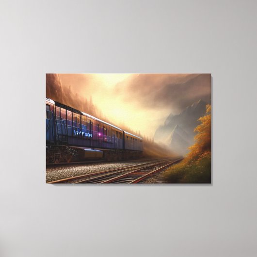 Afdrukken van stoamlocomotief (Voorkant)