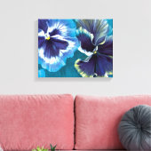 Afdrukken van stuifsdoek voor Pansy-studie (Insitu (Woonkamer))