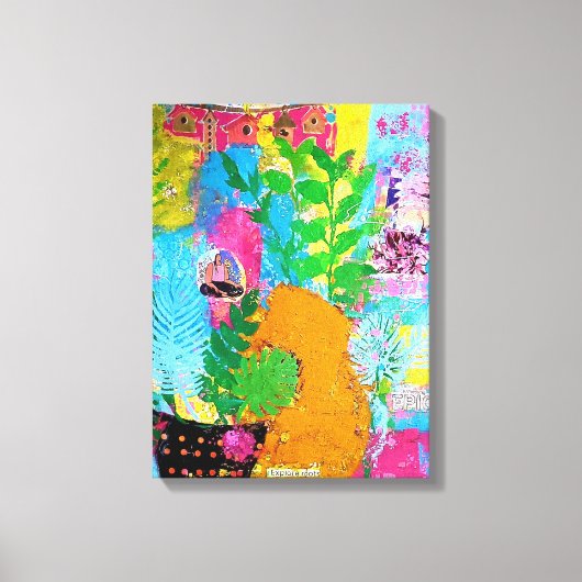 Afdrukken van tranquility Stretched Canvas (Voorkant)