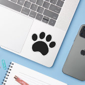 Afdrukken van vaste paw sticker (Laptop met iPhone)