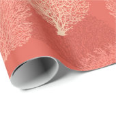 Afdrukken van ventilatorkoralen, schaduwen van kor cadeaupapier (Rol Hoek)