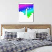 Afdrukken van verdraaid Canvas omhoog (Insitu (Slaapkamer))