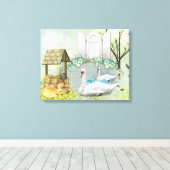 Afdrukken van verrekend Canvas (Insitu (Houten vloer))