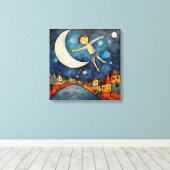 Afdrukken van verrekend Canvas (Insitu (Houten vloer))