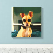 Afdrukken van verrekend Canvas (Insitu (Houten vloer))