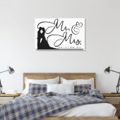 Afdrukken van verrekend Canvas (Insitu (Slaapkamer))