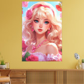 Afdrukken van verrekend Canvas (Insitu (Woonkamer))