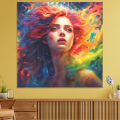 Afdrukken van verrekend Canvas (Insitu (Woonkamer))