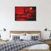 Afdrukken van verrekend Canvas (Insitu (Slaapkamer))