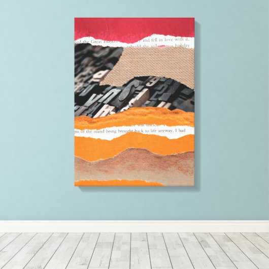 Afdrukken van verrekend Canvas (Insitu (Houten vloer))