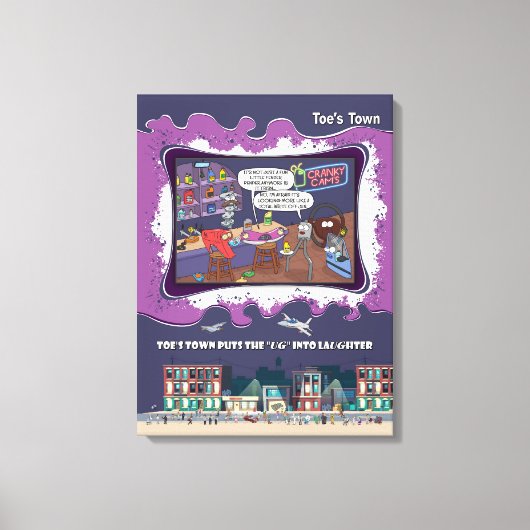 Afdrukken van verrekend Canvas (Voorkant)